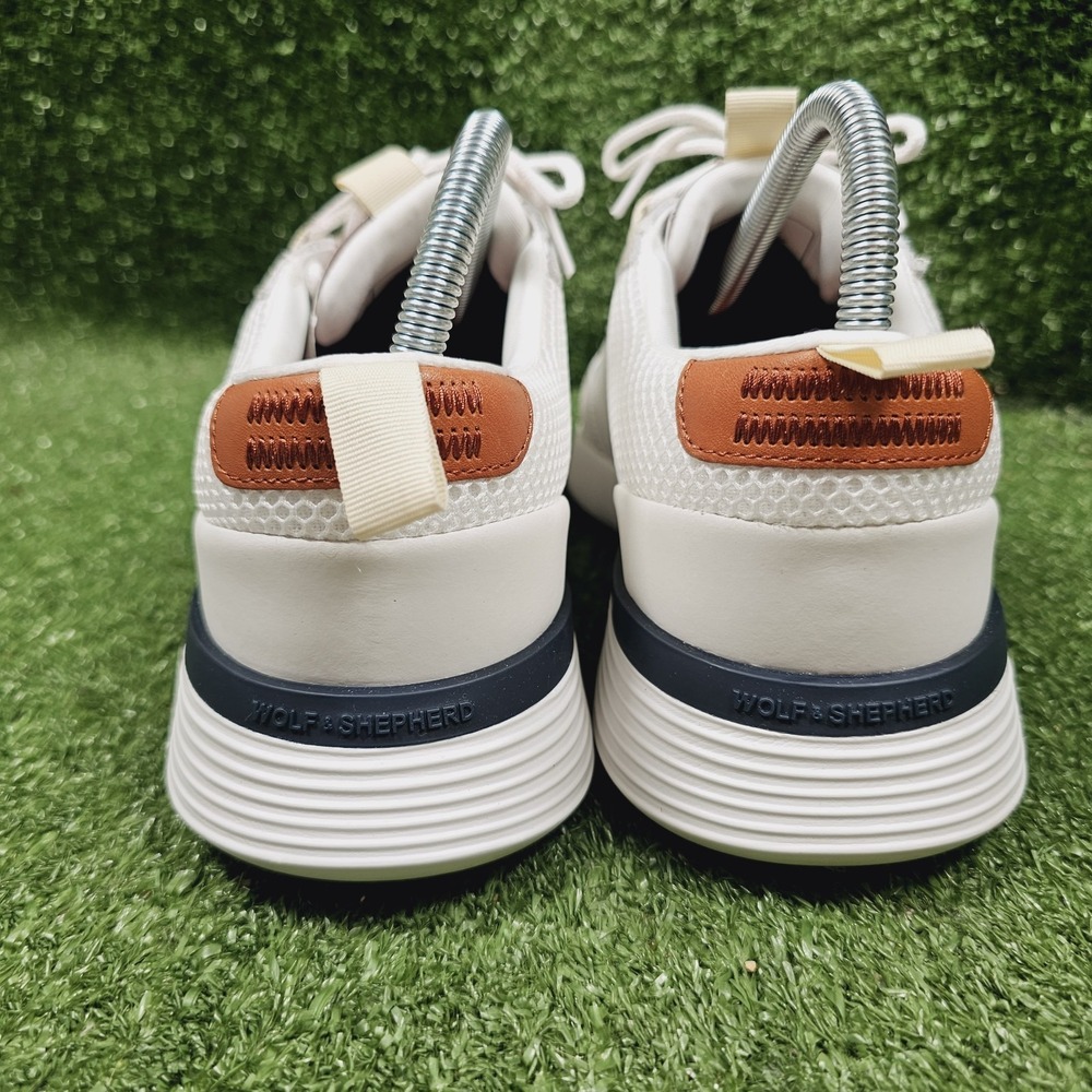Wolf & Shepherd Crossover Victory Trainer White Casual Sneakers Mens Size 7.5 - Picture 5 of 9